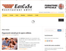 Tablet Screenshot of edil-casa.com